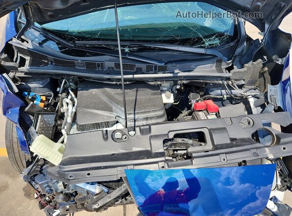 1N4CZ1CVXSC561846 2025 NISSAN LEAF Blue Vista interior trasera