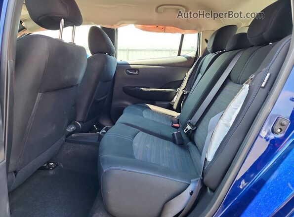 1N4CZ1CVXSC561846 2025 NISSAN LEAF Blue Vista de los asientos traseros