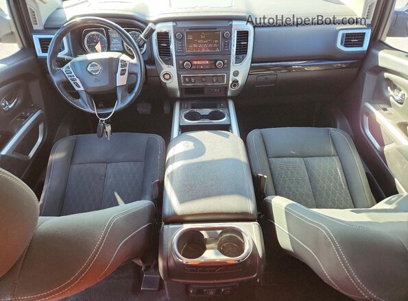 1N6AA1C62KN534370 2019 NISSAN TITAN Black Vista del salpicadero