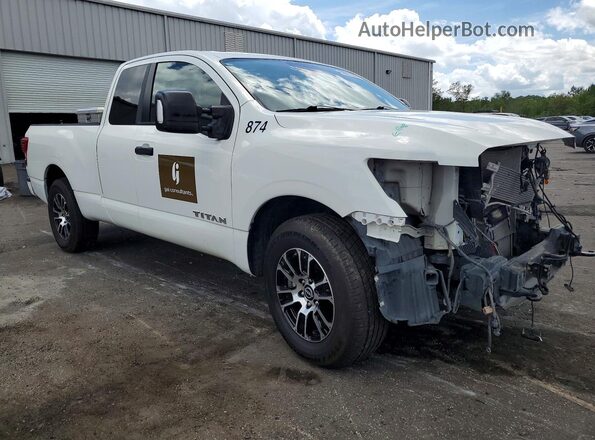 1N6AA1CD8RN106831 2024 NISSAN TITAN White Przód prawy