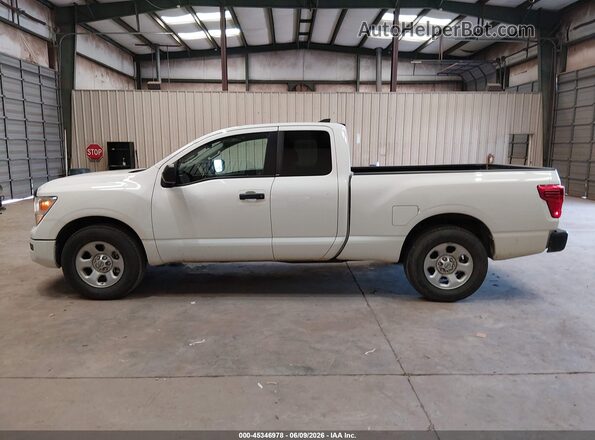 1N6AA1CE9PN113809 2023 NISSAN TITAN White Widok wnętrza 360 stopni