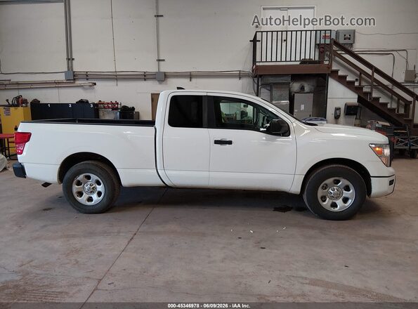 1N6AA1CE9PN113809 2023 NISSAN TITAN White Widok wnętrza z tyłu