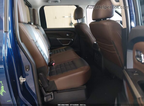 1N6AA1E57HN507923 2017 NISSAN TITAN Blue Вид наклейки з VIN-кодом
