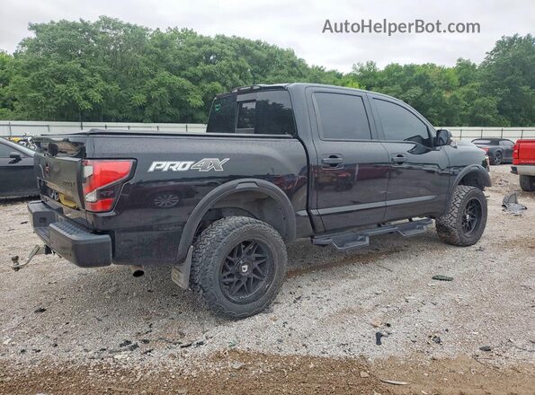 1N6AA1ED2MN533976 2021 NISSAN TITAN Черный Задняя правая четверть