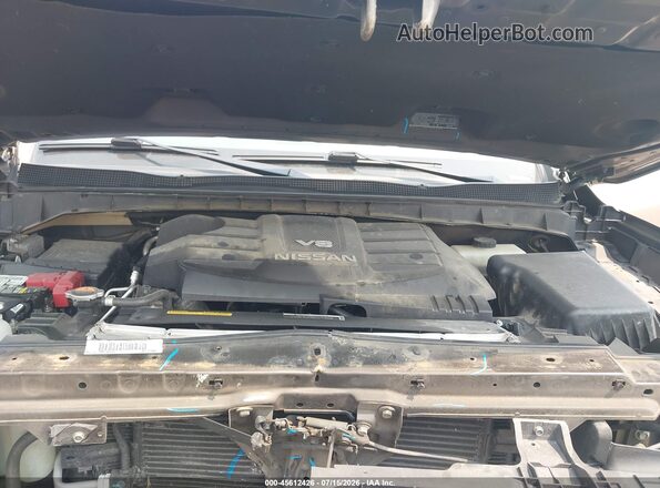 1N6AA1ED5LN500663 2020 NISSAN TITAN Tan Widok z tyłu
