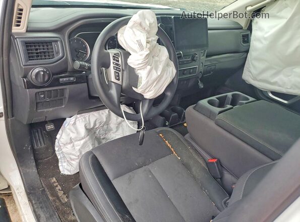 1N6AA1EE3NN106980 2022 NISSAN TITAN White Widok deski rozdzielczej