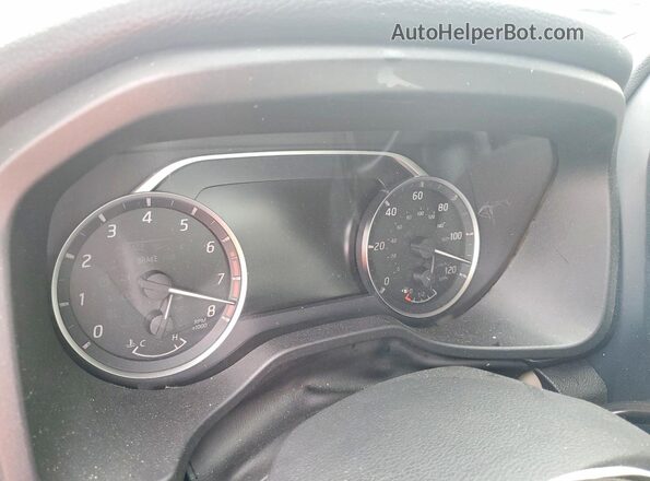 1N6AA1EE3NN106980 2022 NISSAN TITAN White Widok zestawu wskaźników