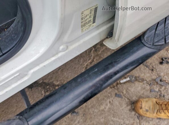 1N6AA1EE3NN106980 2022 NISSAN TITAN White Widok naklejki z numerem VIN