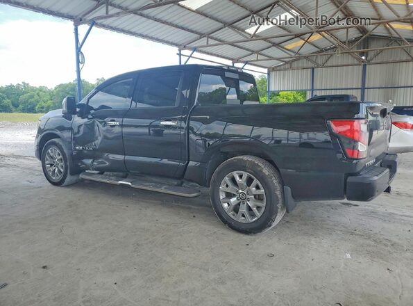 1N6AA1EF0MN511623 2021 NISSAN TITAN Черный Задняя левая четверть