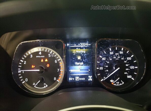 1N6AA1F38JN528752 2018 NISSAN TITAN Gray Սարքավորումների վահանակի տեսք