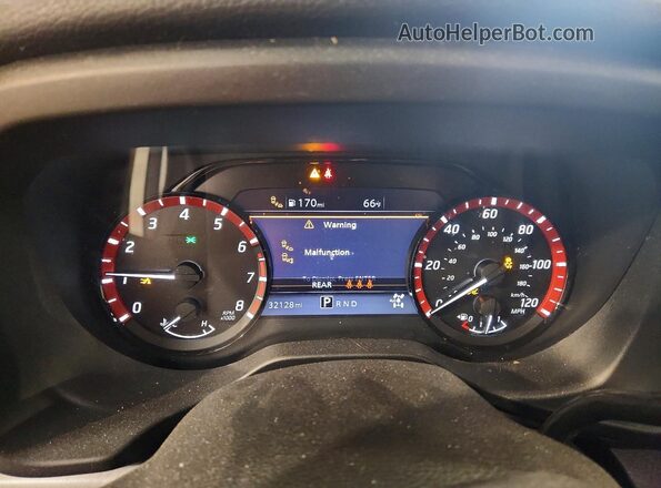 1N6AA1FB7MN510237 2021 NISSAN TITAN Белый Вид щитка приборов