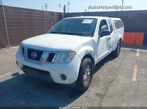 1N6AD0CU0GN721937 2016 NISSAN FRONTIER White Передня ліва чверть