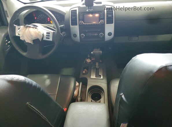 1N6AD0CU2GN745883 2016 NISSAN FRONTIER Gray Вид панелі приладів