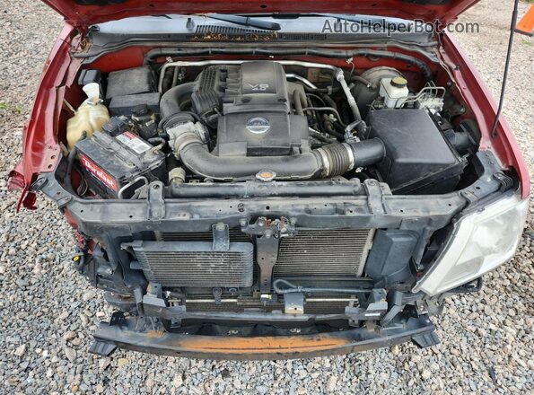 1N6AD0CU5KN711493 2019 NISSAN FRONTIER Red Vista interior trasera