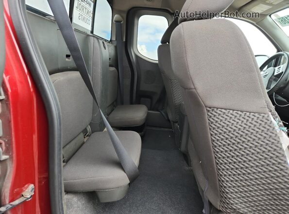 1N6AD0CU5KN711493 2019 NISSAN FRONTIER Red Vista de los asientos traseros