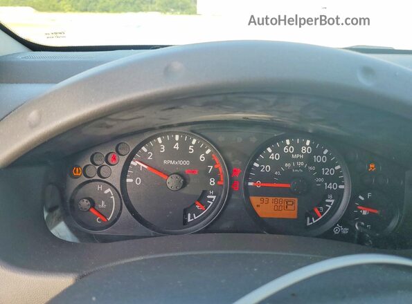 1N6AD0ER0GN722840 2016 NISSAN FRONTIER White Instrument cluster view