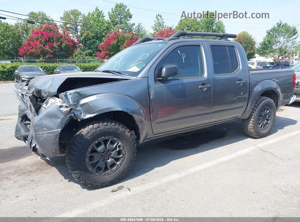 1N6AD0ER2GN726727 2016 NISSAN FRONTIER Gray Передня ліва чверть