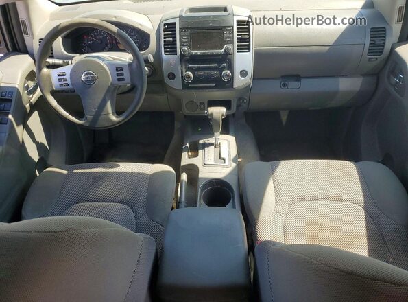 1N6AD0ER2HN757140 2017 NISSAN FRONTIER Silver Вид панелі приладів