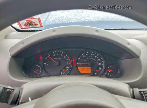 1N6AD0ER2JN710020 2018 NISSAN FRONTIER Blue Вид щитка приладів