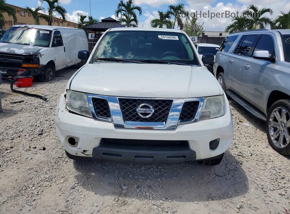 1N6AD0ER2KN775452 2019 NISSAN FRONTIER Белый Вид спереди