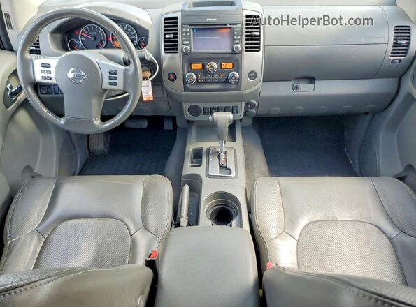 1N6AD0ER4KN743330 2019 NISSAN FRONTIER Blue Вид панелі приладів