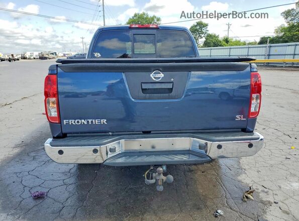 1N6AD0ER4KN743330 2019 NISSAN FRONTIER Blue Вид ззаду