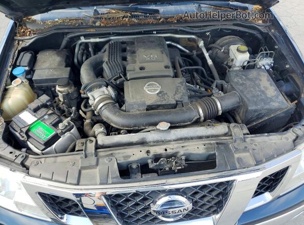 1N6AD0ER4KN743330 2019 NISSAN FRONTIER Blue Вид задньої частини салону