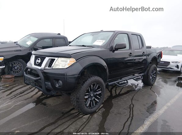 1N6AD0ER7GN723936 2016 NISSAN FRONTIER Black Передня ліва чверть