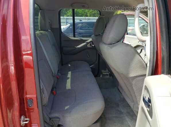 1N6AD0ER9GN767209 2016 NISSAN FRONTIER Maroon Вид задніх сидінь