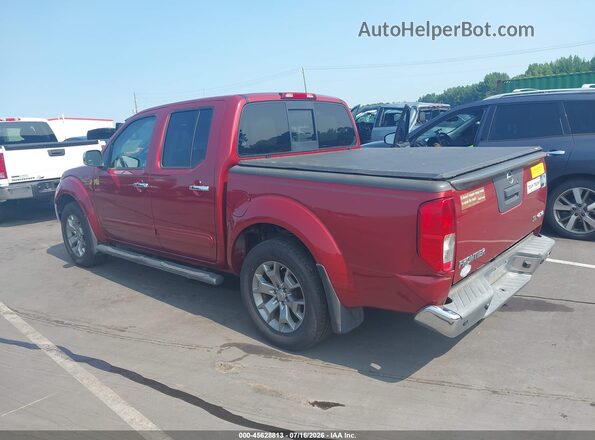 1N6AD0EV0KN753379 2019 NISSAN FRONTIER Burgundy Widok wnętrza z tyłu