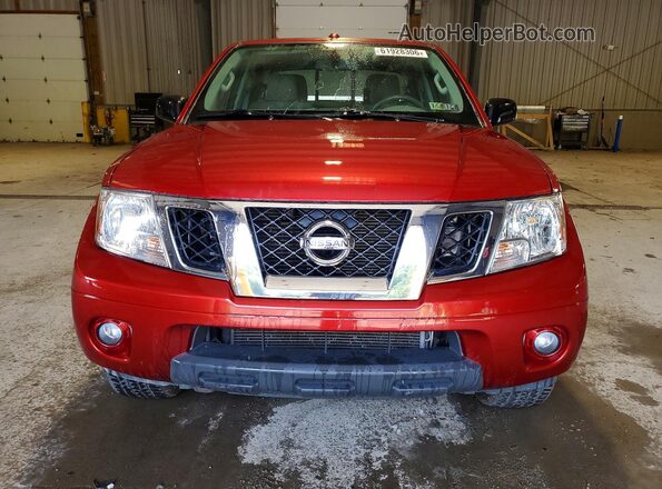 1N6AD0EV1GN902857 2016 NISSAN FRONTIER Red Front view
