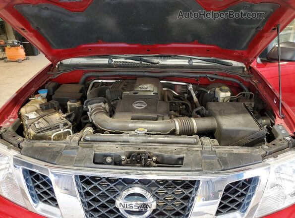 1N6AD0EV1GN902857 2016 NISSAN FRONTIER Red Rear interior view
