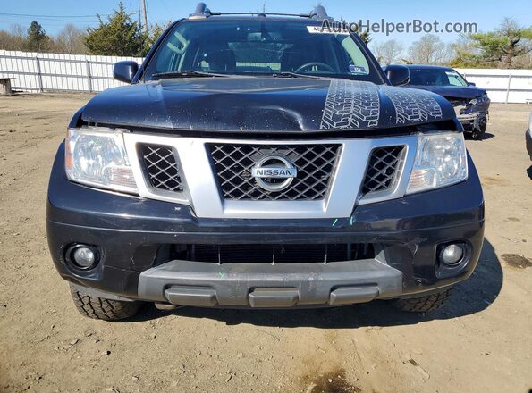 1N6AD0EV1HN769809 2017 NISSAN FRONTIER Black წინა ხედი