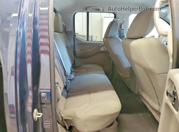 1N6AD0EV1KN788853 2019 NISSAN FRONTIER Blue უკანა სავარძლების ხედი