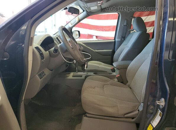 1N6AD0EV1KN788853 2019 NISSAN FRONTIER Blue წინა სალონის ხედი