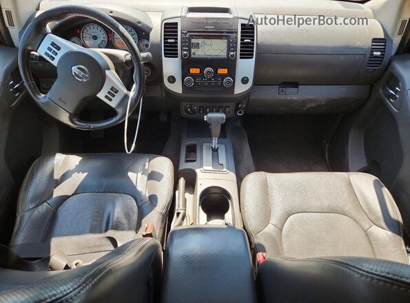 1N6AD0EV2HN774582 2017 NISSAN FRONTIER Черный Вид панели приборов