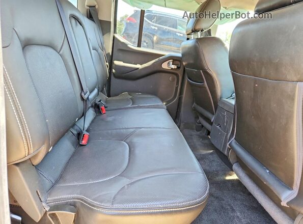 1N6AD0EV2HN774582 2017 NISSAN FRONTIER Черный Вид задних сидений