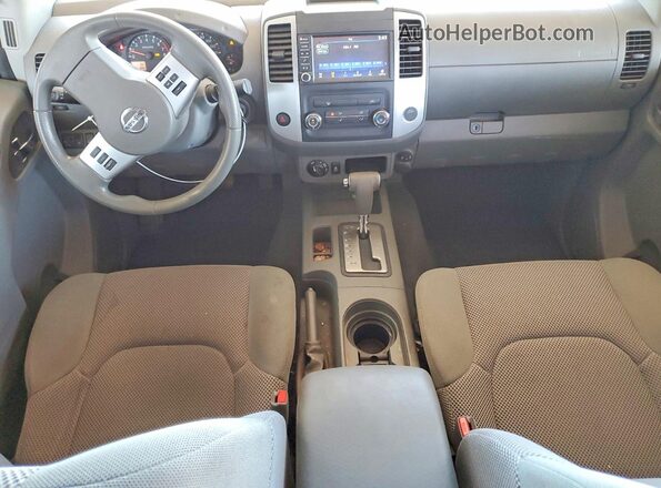 1N6AD0EV2KN768921 2019 NISSAN FRONTIER Blue Widok deski rozdzielczej