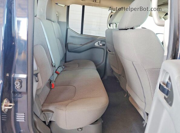 1N6AD0EV2KN768921 2019 NISSAN FRONTIER Blue Widok tylnych siedzeń