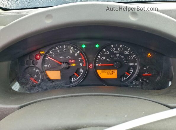 1N6AD0EV2KN883700 2019 NISSAN FRONTIER Blue Вид щитка приладів