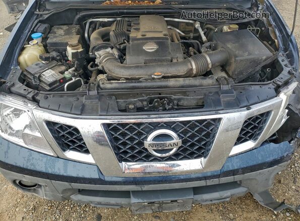 1N6AD0EV2KN883700 2019 NISSAN FRONTIER Blue Вид задньої частини салону