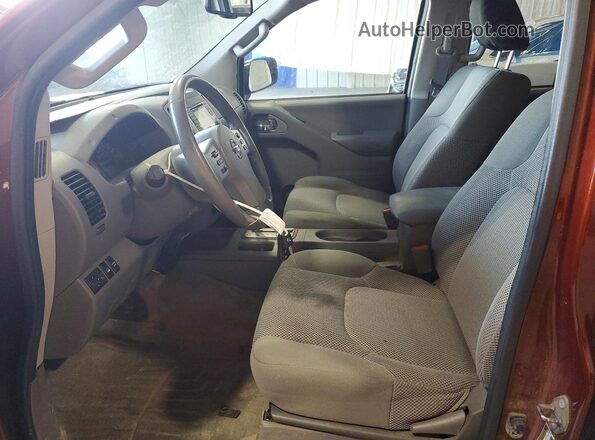 1N6AD0EV3GN792443 2016 NISSAN FRONTIER Brown Вид салону спереду