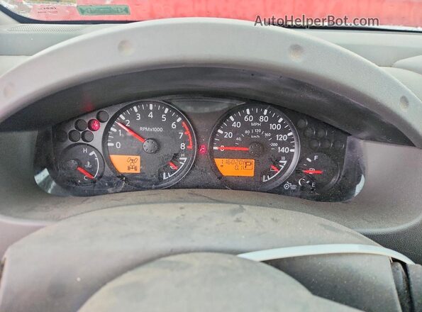 1N6AD0EV3HN750341 2017 NISSAN FRONTIER Red ხელსაწყოთა პანელის ხედი