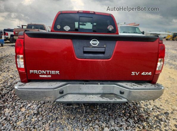 1N6AD0EV3HN750341 2017 NISSAN FRONTIER Red უკანა ხედი