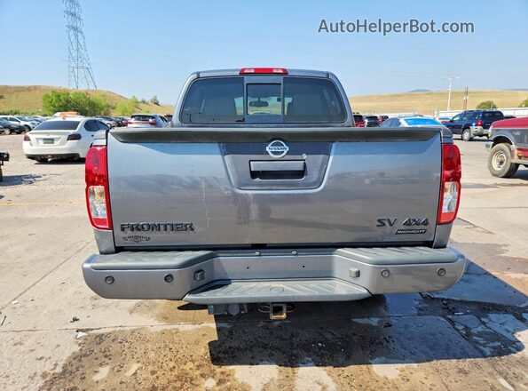1N6AD0EV3JN768425 2018 NISSAN FRONTIER Gray Вид ззаду