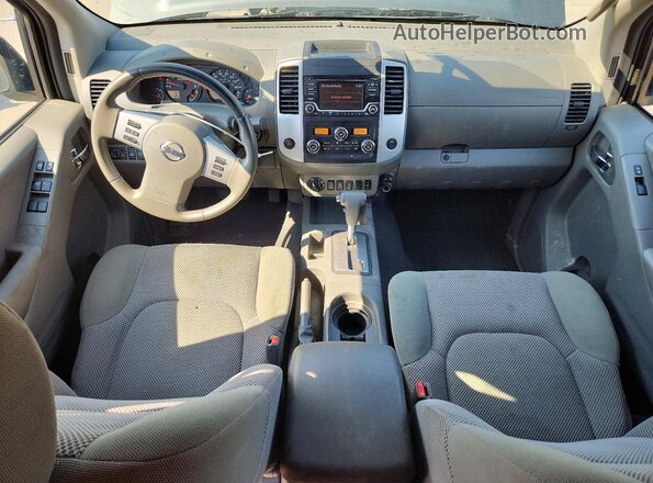 1N6AD0EV3JN768425 2018 NISSAN FRONTIER Gray Вид панелі приладів