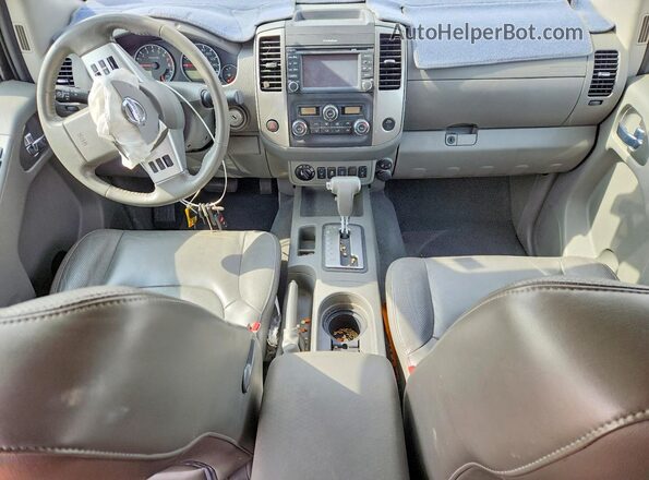 1N6AD0EV3KN746586 2019 NISSAN FRONTIER Silver Dashboard view