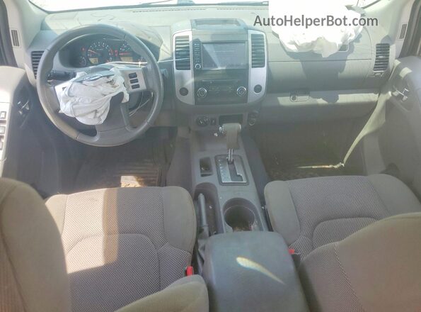 1N6AD0EV3KN749357 2019 NISSAN FRONTIER Белый Вид панели приборов