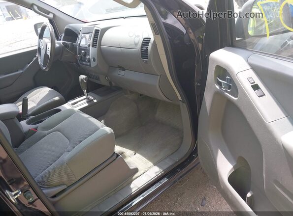 1N6AD0EV4GN774923 2016 NISSAN FRONTIER Black წინა სალონის ხედი