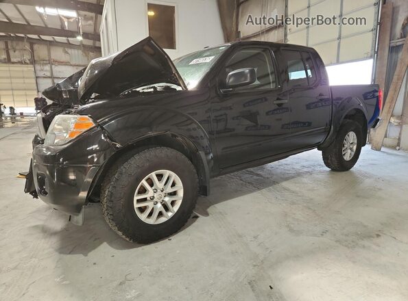 1N6AD0EV4JN772791 2018 NISSAN FRONTIER Black წინა პანელის ხედი